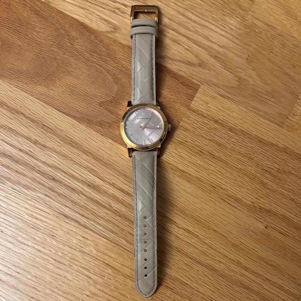 Burberry Women’s Two-Tone Watch With Gold Accents